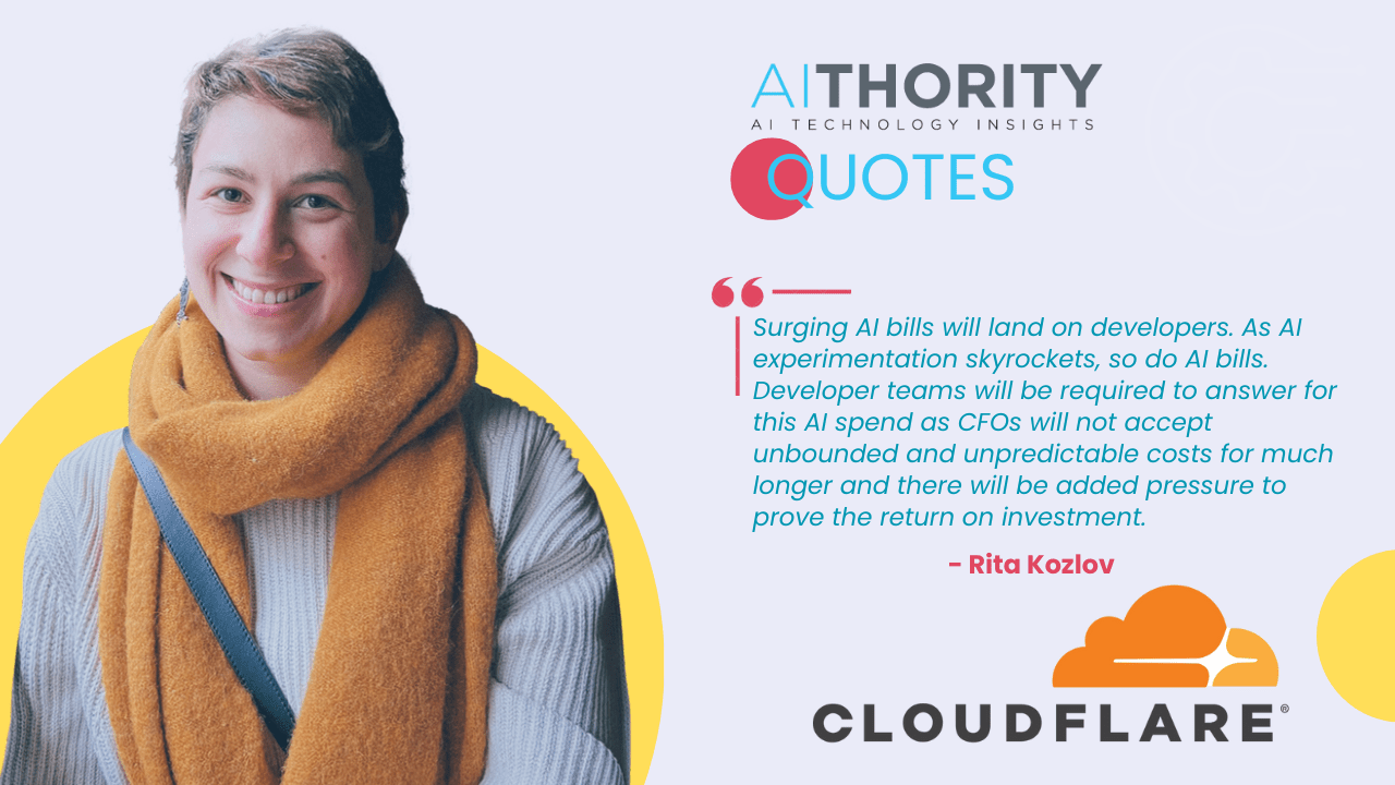 AiThority Interview with Cloudflare's Rita Kozlov, Senior Director of Product, Developer Platform